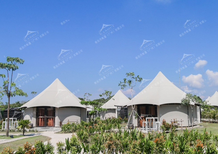 印度尼西亚民丹岛之酒店帐篷